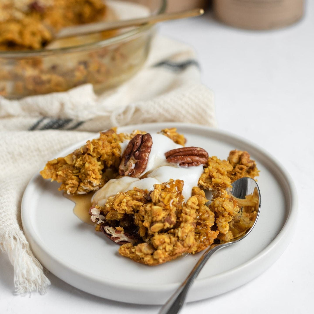 Pumpkin Baked Oatmeal