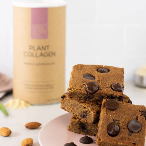 Vegan Chickpea Blondies Recipe